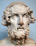 Marble bust of Homer