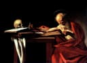 Caravaggio's Saint Jerome Writing