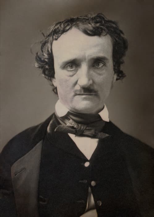 Daguerreotype of Edgar Allan Poe, author of 'The Purloined Letter'