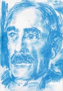 Portrait sketch of Paul Valéry